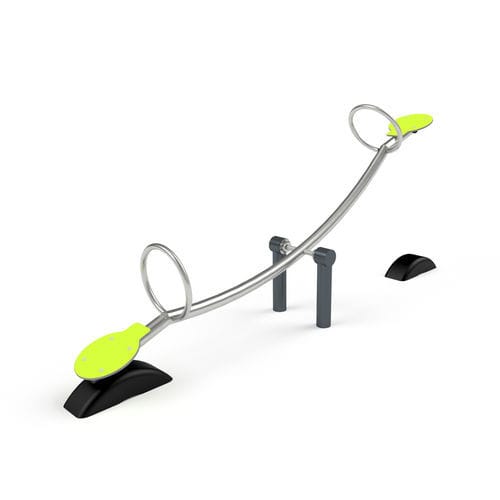 Balançoire à bascule en acier - 3506S - Astrus Playgrounds - en HDPE / pour parc de jeux
