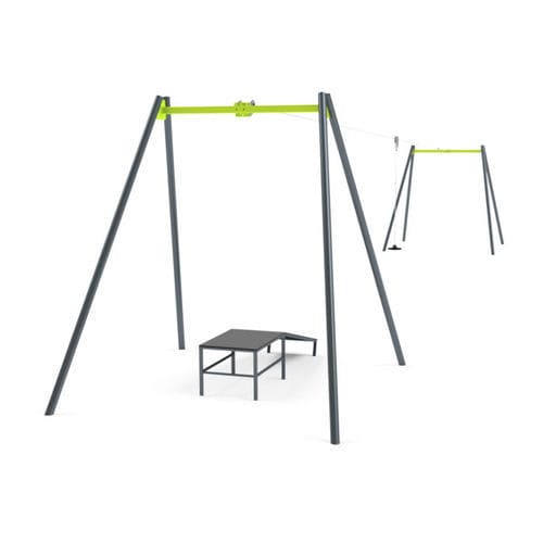 Tyrolienne pour aire de jeux - 3601S - Astrus Playgrounds - en métal