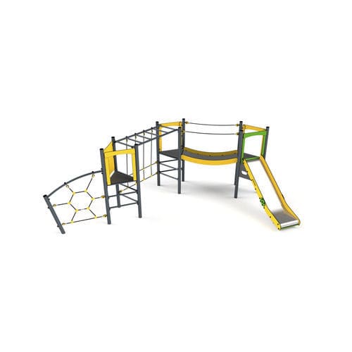 Structure de jeu pour aire de jeux - 11026 - Astrus Playgrounds - en métal / en HDPE / modulaire
