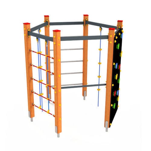 Mur d'escalade fixe - 3630D - Astrus Playgrounds - pour aire de jeux