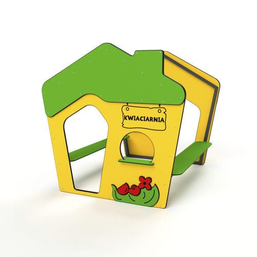 Cabane pour enfant pour aire de jeux - 3023S - Astrus Playgrounds - de jardin / au sol