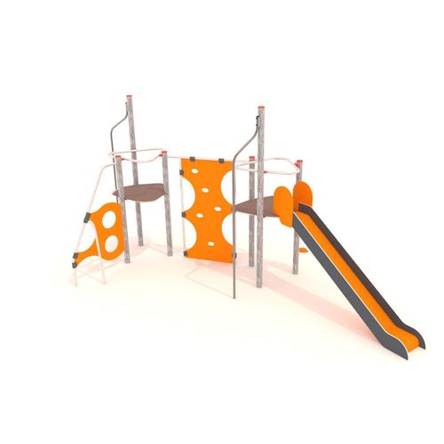 Structure de jeu pour aire de jeux - CONJUNTO 3 - Grup Fabregas - en HDPE / en métal