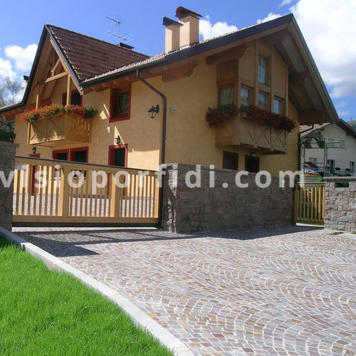 Pavé en porphyre - SETTS - Avisio Porfidi S.r.l. - d'extérieur / vieilli / piéton