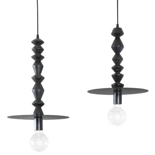 Suspension - TOTEM - Studio 19 - en bois / contemporaine / d'intérieur