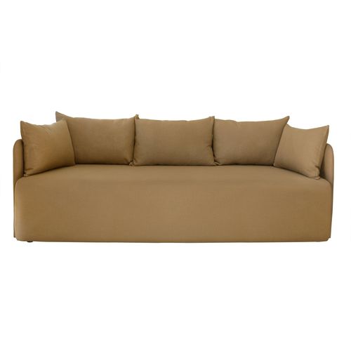 Canapé contemporain - PANEL - Studio 19 - en tissu / en cuir