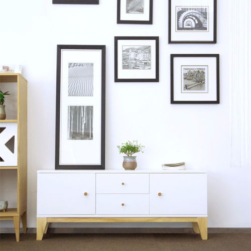 Meuble TV contemporain - ANGIE  - Ziinlife - en bois / en MDF