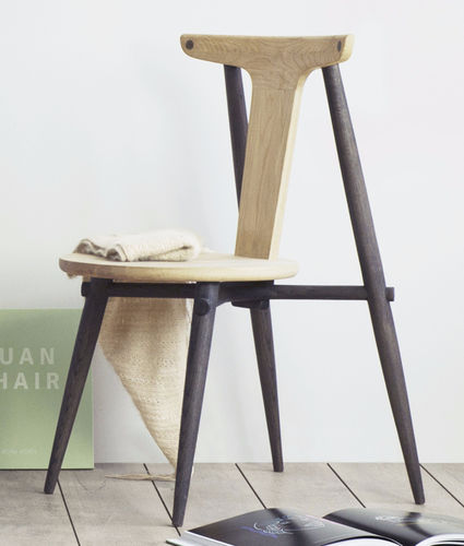 Chaise contemporaine - GUAN - Ziinlife - d'intérieur / en chêne / résidentielle