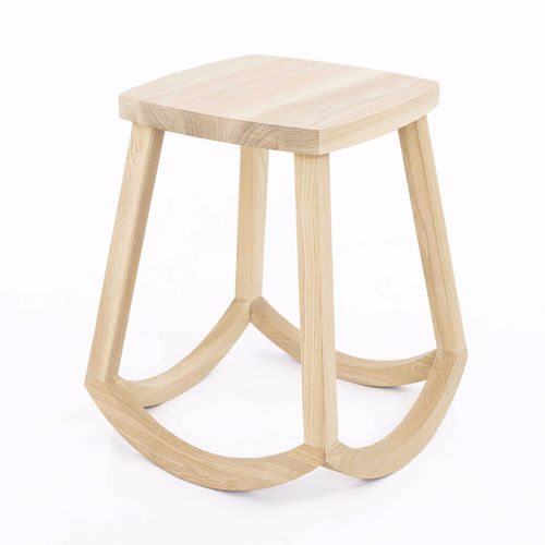 Tabouret contemporain - ITRUST - Ziinlife - en frêne