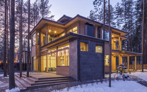 Maison préfabriquée - ALICANTE 388 - Lumi Polar - écologique / à économie d'énergie / contemporaine