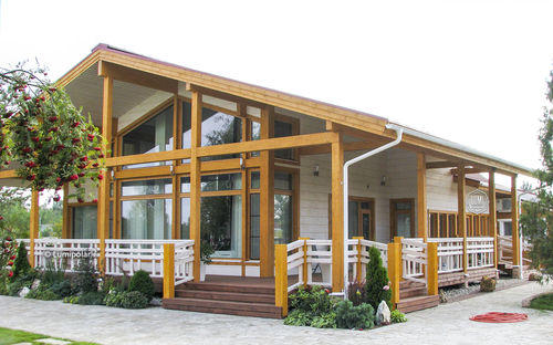 Maison préfabriquée - AMBER 205 - Lumi Polar - écologique / à économie d'énergie / contemporaine