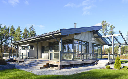 Maison préfabriquée - VALTERY 162 - Lumi Polar - écologique / à économie d'énergie / contemporaine