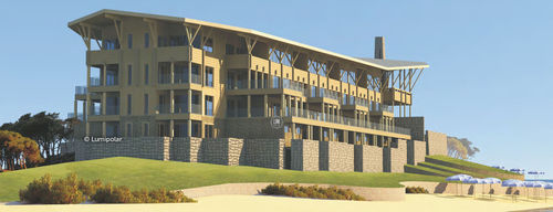 Bâtiment préfabriqué - CESME TURKEY - Lumi Polar - en bois lamellé-collé / pour hôtel / contemporain