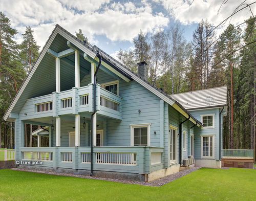 Maison préfabriquée - ROMANTIC 378 - Lumi Polar - écologique / à économie d'énergie / classique