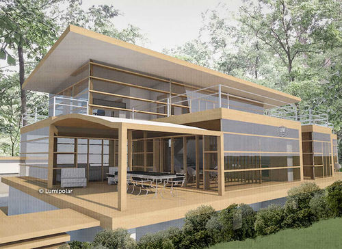 Maison préfabriquée - MODULO LIFE - Lumi Polar - écologique / à économie d'énergie / contemporaine