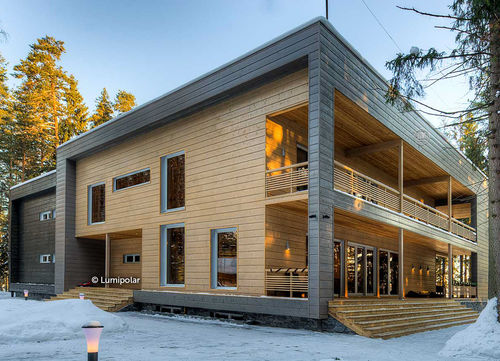 Maison préfabriquée - PREMIER 982 - Lumi Polar - écologique / à économie d'énergie / contemporaine