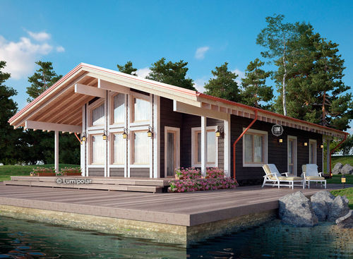 Maison préfabriquée - RONNI 140 - Lumi Polar - écologique / à économie d'énergie / contemporaine