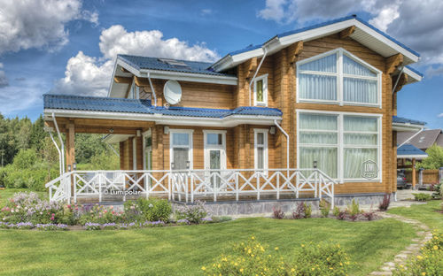 Maison préfabriquée - FLORA 217 - Lumi Polar - écologique / à économie d'énergie / classique
