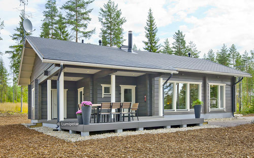 Maison préfabriquée - LAHTI 95 - Lumi Polar - écologique / à économie d'énergie / classique
