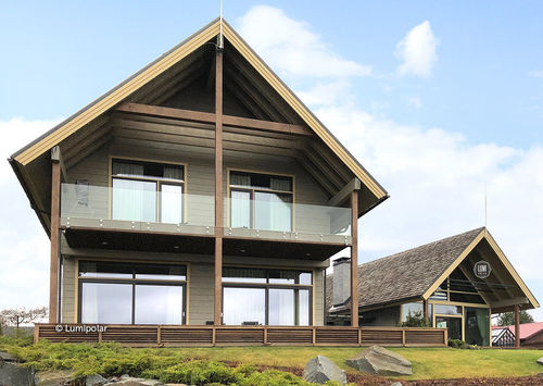 Maison type - DON HILLS 521 - Lumi Polar - écologique / à économie d'énergie / contemporaine