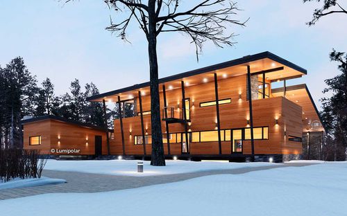 Maison type - VILLA IRINA 236 - Lumi Polar - écologique / à économie d'énergie / contemporaine