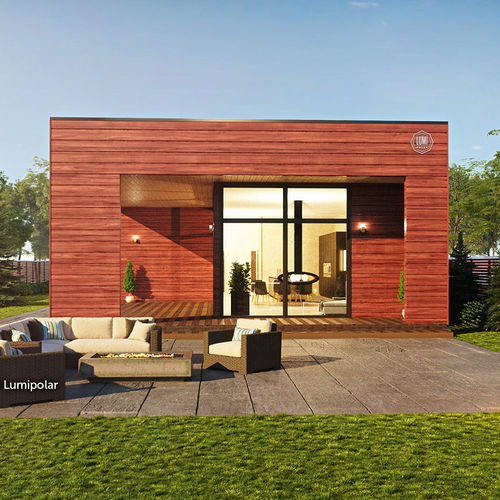 Maison type - GOFRE 121 - Lumi Polar - écologique / à économie d'énergie / contemporaine
