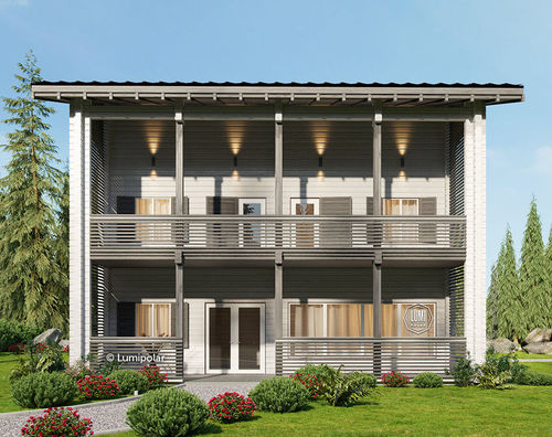Maison type - KELLYWOOD 238 - Lumi Polar - écologique / à économie d'énergie / contemporaine