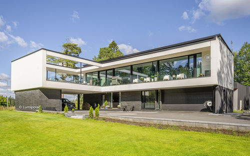 Maison moderne - ENERGY 284 - Lumi Polar - avec terrasse / à 2 étages / à bois