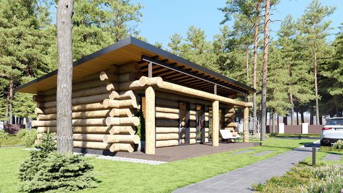 Sauna résidentiel - ALTAI - Lumi Polar - professionnel / en bois / extérieur