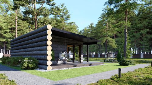 Sauna résidentiel - KELO - Lumi Polar - professionnel / en bois / extérieur