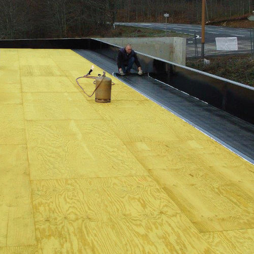 Panneau contreplaqué de construction - TEBOPIN WEATHERSCREEN - Groupe THEBAULT - pour plancher / pour mur / pour toiture