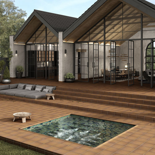 Carrelage en grès cérame -  GRESAN  -- Natural - Exagres - finition naturelle / rustique / d'intérieur