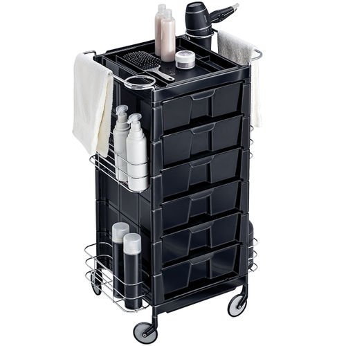 Chariot de soins - TAXI-S - Ceriotti - pour salon de coiffure / en plastique