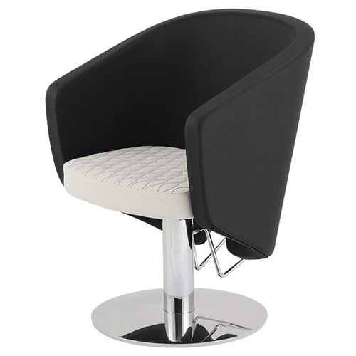 Fauteuil de coiffure contemporain - FRAC - Ceriotti - en métal / en polyuréthane / noir