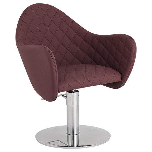 Fauteuil de coiffure contemporain - FLEX - Ceriotti - en mousse de polyuréthane / en métal / avec pompe hydraulique