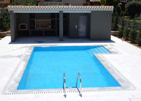 Piscine à débordement - FUJI FOUNTAINS NIKOLAIDIS - d'extérieur / enterrée / en béton