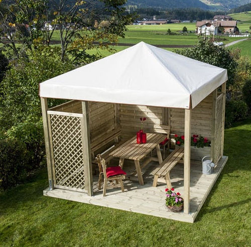 Gazebo en pin - 620003 - Pircher