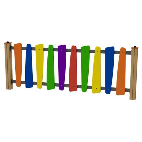 Clôture à barreaux - NATURE  - Bragmaia - pour parc de jeux / en métal / en bois