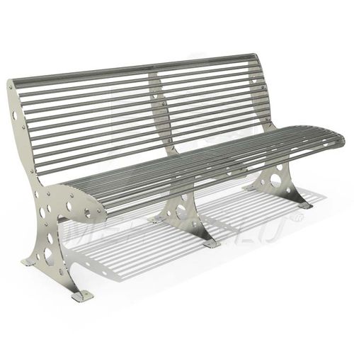 Banc contemporain - MOB-340 - Mertoglu - en acier inoxydable