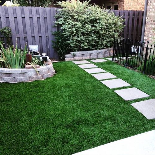 Gazon artificiel - DECOTRAIL  - Geometriktarget - en rouleau / pour espace public / pour jardin