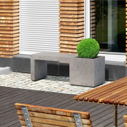 Jardinière en béton - REGULAR - Modern Line - rectangulaire / carrée / sur mesure