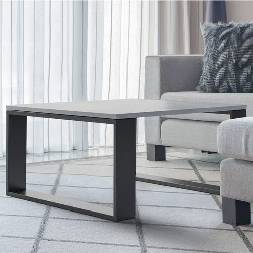 Table basse contemporaine - CREATIV - Modern Line - en bois / en acier à revêtement par poudre / en béton