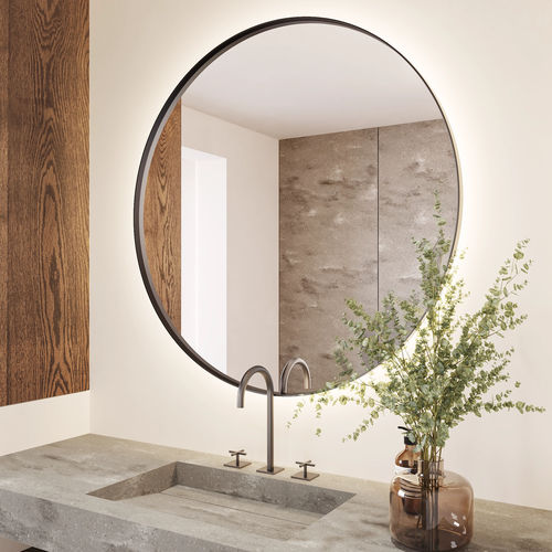 Miroir de salle de bain mural - VEGA - Riluxa - contract / pour hôtel / pour centre de bien-être