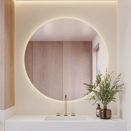 miroir de salle de bain mural - Riluxa
