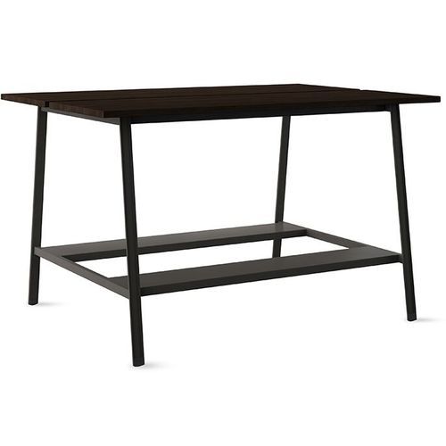 Table de travail contemporaine - Rec - STUDIO TK - en stratifié / en placage de bois / en linoléum