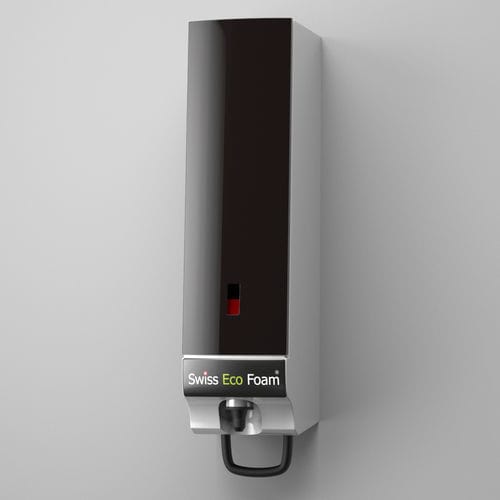 Distributeur de savon professionnel - SWISS ECO FOAM - Swiss Eco Line - mural / en plastique / manuel