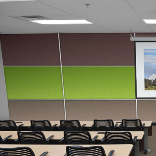 Panneau acoustique pour mur - SERENITY - Moving Designs Ltd - en tissu / en laine / rectangulaire