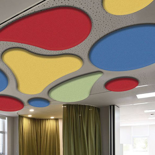 Panneau acoustique pour plafond - SERENITY BUBBLE - Moving Designs Ltd - pour mur / en résine / coloré
