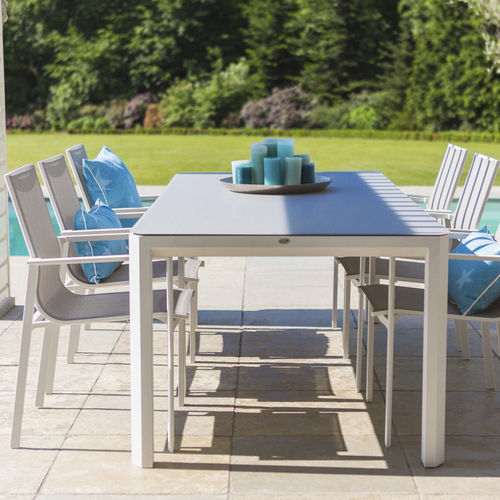 Ensemble table et chaises contemporain - MENTON-LILLE - Hartman Outdoor Products BV - de jardin / en aluminium / résidentiel