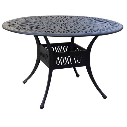 Table à manger contemporaine - AMALFI - Hartman Outdoor Products BV - en fonte d'aluminium / ronde / résidentielle