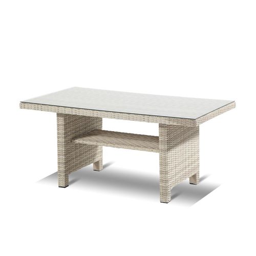 Table à manger contemporaine - MARYLAND - Hartman Outdoor Products BV - en osier / en verre / rectangulaire